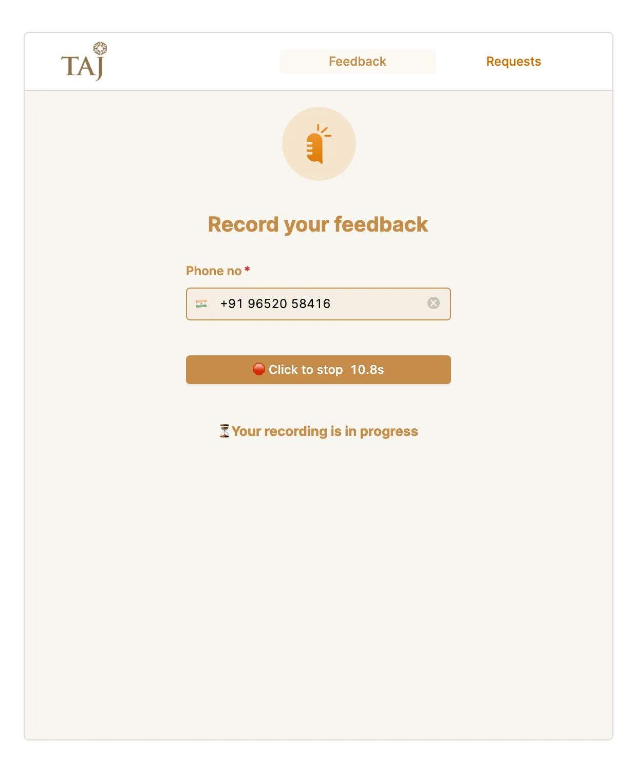 AI voice recorder built on Retool