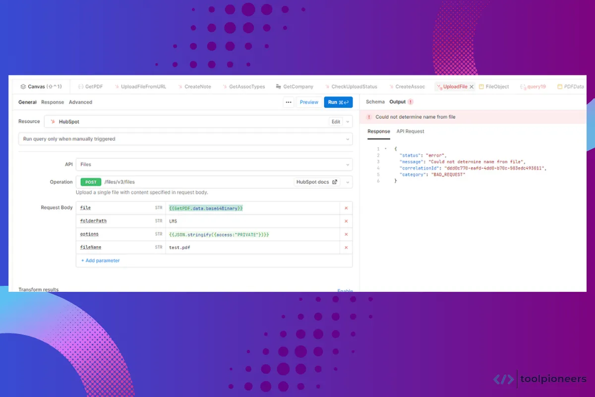 Building a Retool HubSpot Integration App