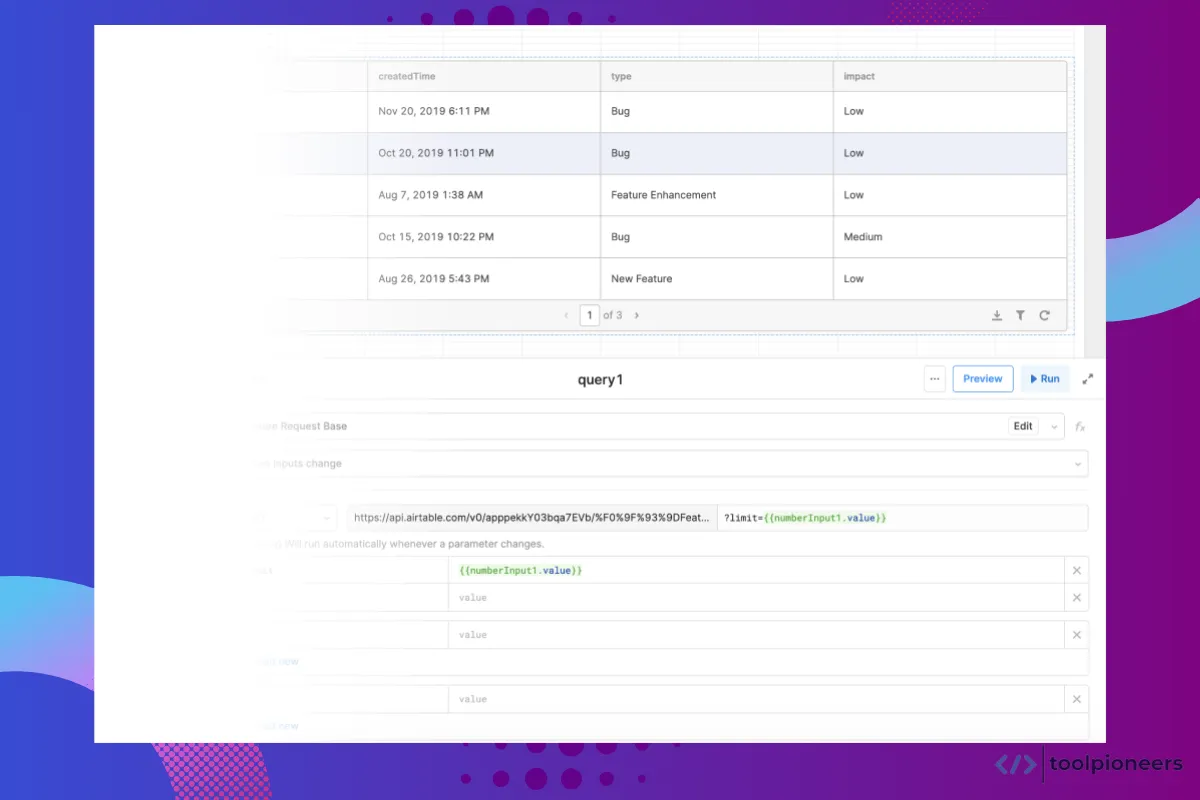 Building a Dashboard with Airtable Using Retool