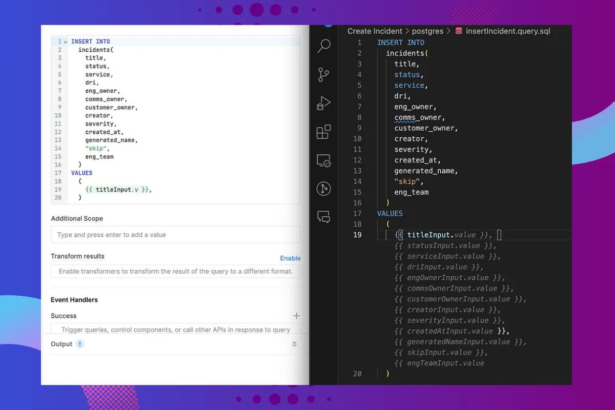 Optimizing Queries in Retool VS Code Extension